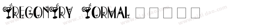 OregonDry Normal字体转换